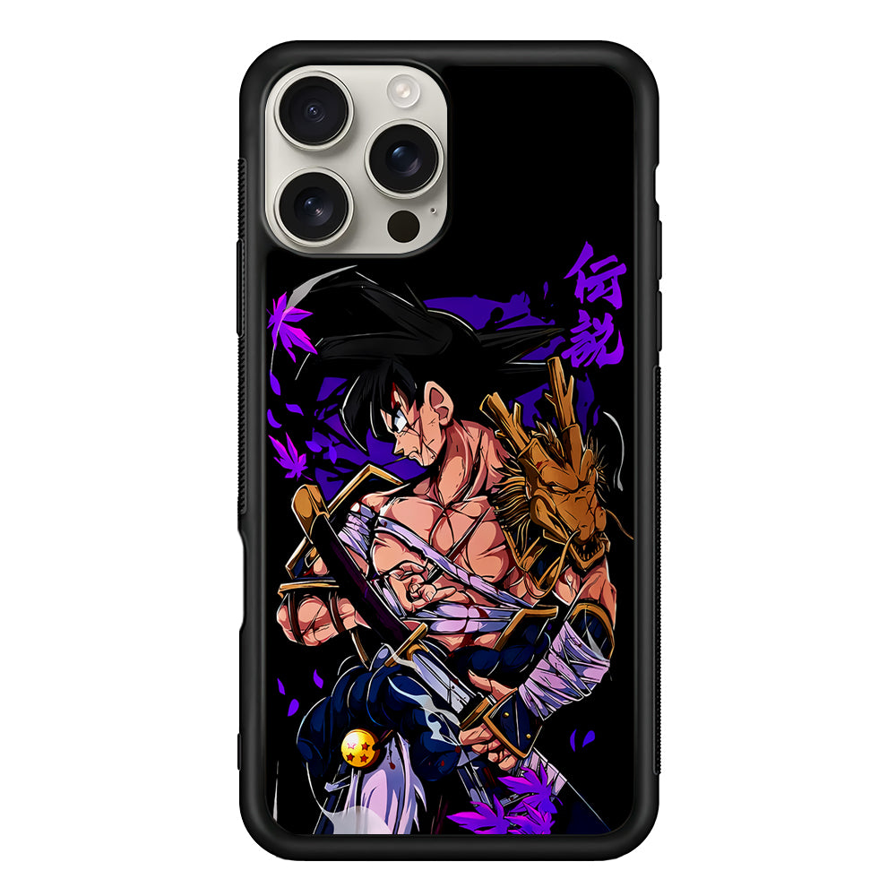 Dragon Ball Z Goku Samurai iPhone 16 Pro Max Case | Stylish Protective Case for iPhone 16 Pro Max