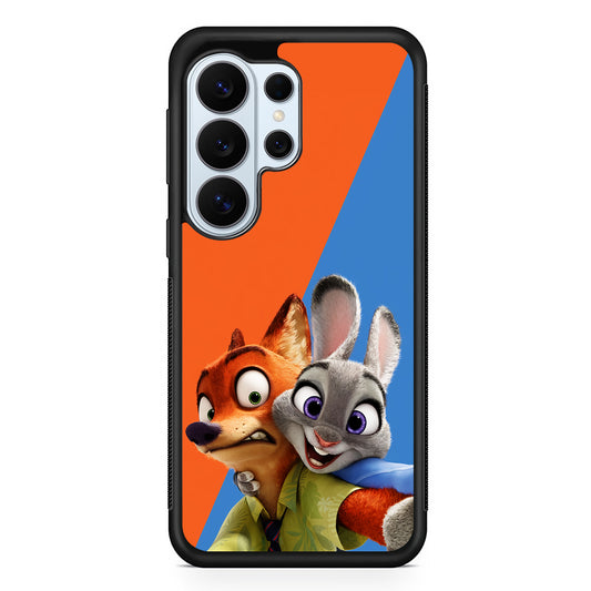 Zootopia Nick and Judy Selfie Samsung Galaxy S26 Ultra Case | Protective Phone Cover