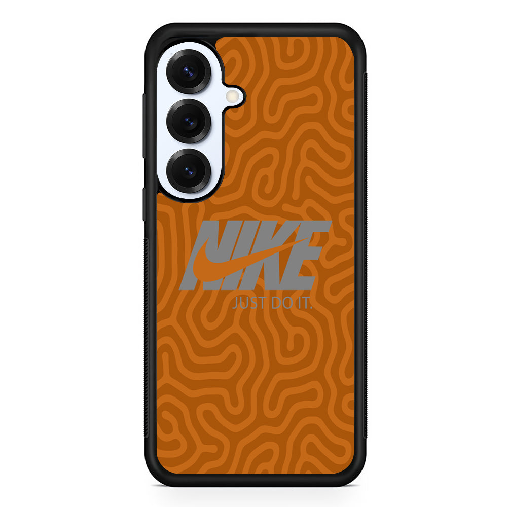 Nike Brown Maze Samsung Galaxy S25 Plus Case | Durable Samsung Galaxy S25 Plus Phone Case