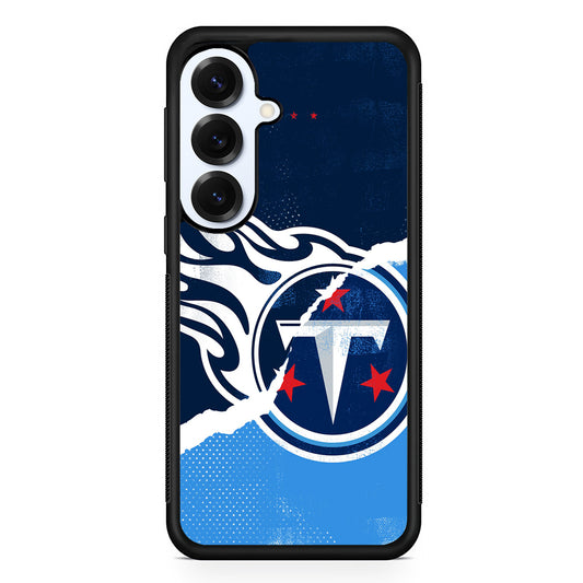 Tennessee Titans Logo Samsung Galaxy S25 Plus Case | Slim Rubber Cover for Samsung Galaxy S25 Plus