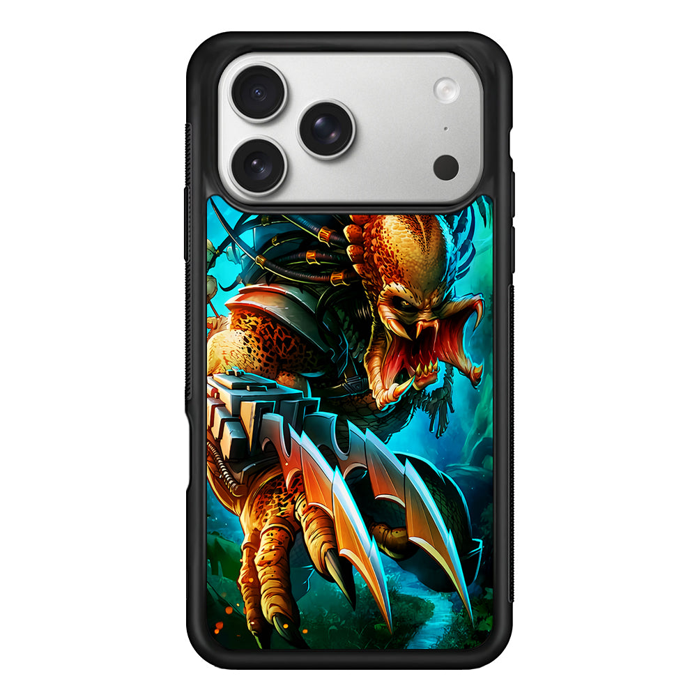 Alien Vs Predator iPhone 17 Pro Case | Slim Rubber Case for iPhone 17 Pro