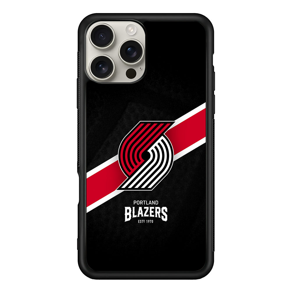 Portland Trail Blazers Logo iPhone 16 Pro Max Case | Stylish Protective Case for iPhone 16 Pro Max