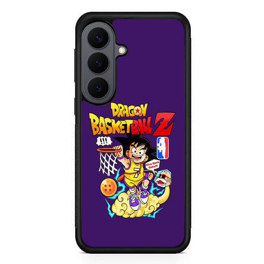 Dragon Ball Goku NBA Samsung Galaxy S26 Plus Case | Slim Rubber Case for Samsung Galaxy S26 Plus
