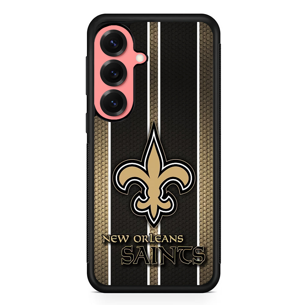 New Orleans Saints Logo Samsung Galaxy S25 Case | Protective Case for Samsung Galaxy S25