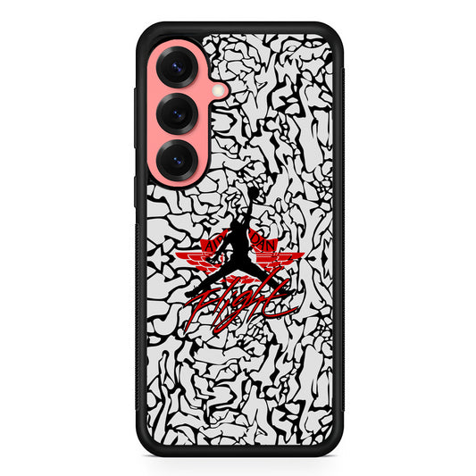 Air Jordan Endemic Patern Samsung Galaxy S25 Case | Slim Protective Cover for Samsung Galaxy S25