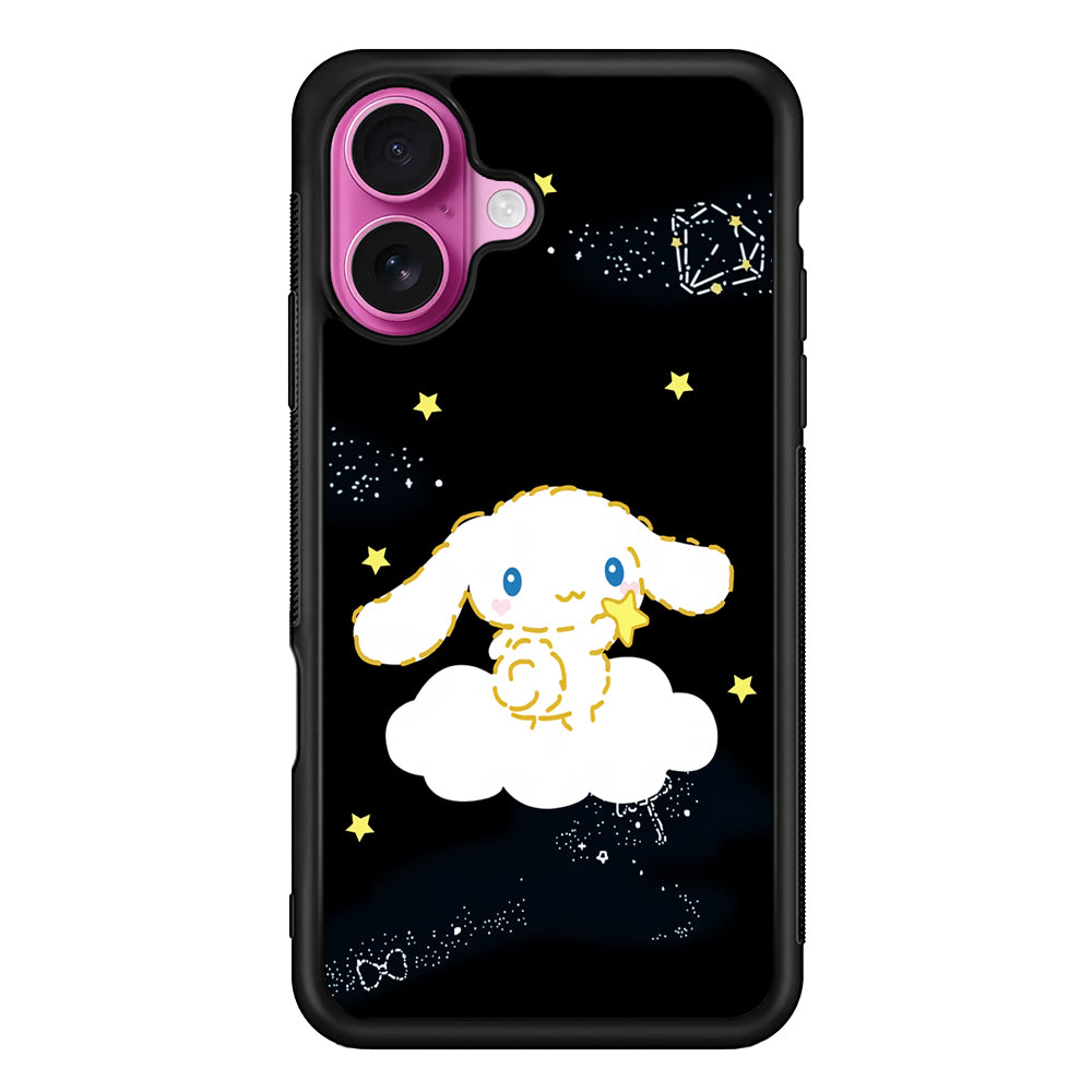 Cinnamoroll Night Star iPhone 17 Case | Slim Protective Rubber Phone Cover