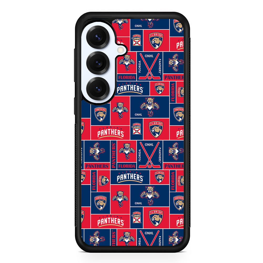 Florida Panthers Pattern Samsung Galaxy S25 Plus Case | Slim Rubber Cover for Samsung Galaxy S25 Plus