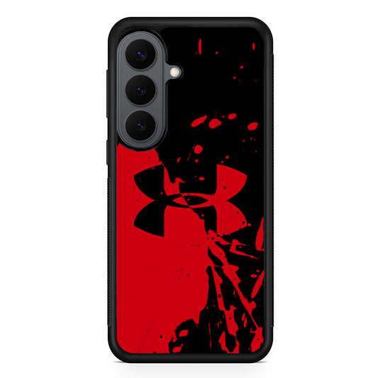 Under Armour Black Red Samsung Galaxy S26 Plus Case | Slim Rubber Case for Samsung Galaxy S26 Plus