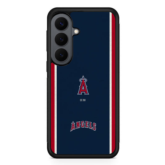 Los Angeles Angels Logo Samsung Galaxy S26 Plus Case | Slim Rubber Case for Samsung Galaxy S26 Plus