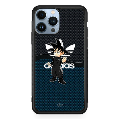 Adidas Suit with Goku Fight Mode 2D Rubber Phone Case | Slim Protective Phone Case
