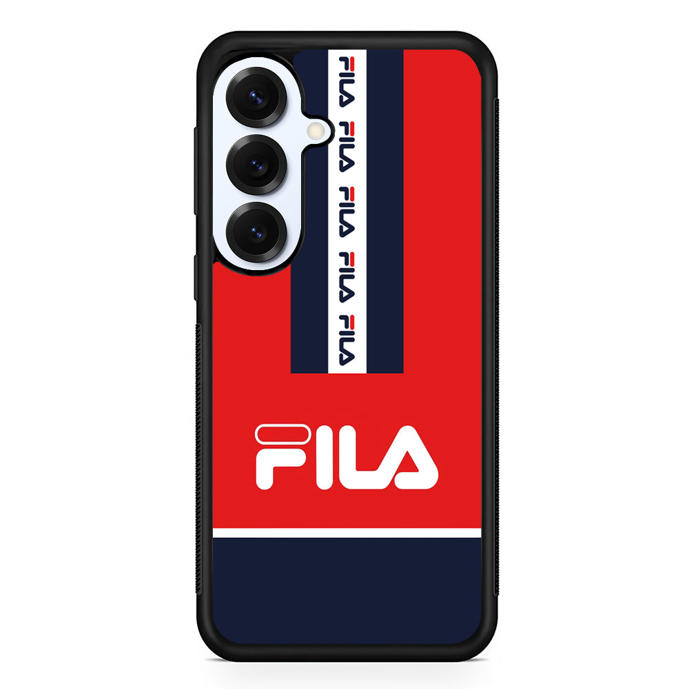 Fila Suit of Identity Samsung Galaxy S25 Plus Case | Slim Rubber Case for Samsung Galaxy S25 Plus