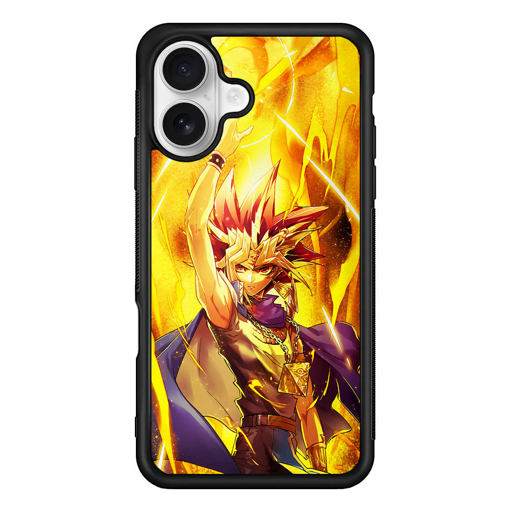 Yugi Muto Yu-Gi-Oh iPhone 16 Plus Case | Durable Protective Rubber Cover