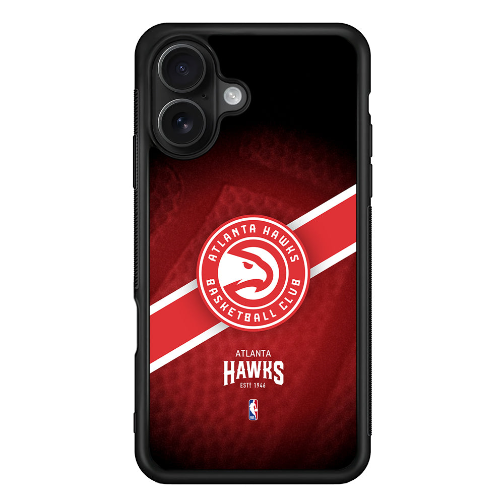 Atlanta Hawks Logo iPhone 16 Case - Oxvistore