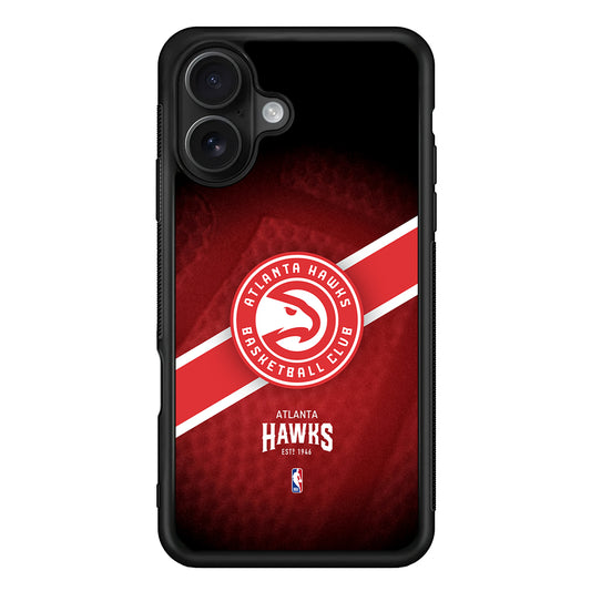 Atlanta Hawks Logo iPhone 16 Case - Oxvistore