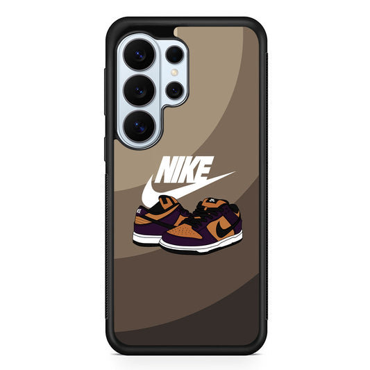Nike Purple in Brown Layer Samsung Galaxy S26 Ultra Case | Protective Phone Cover
