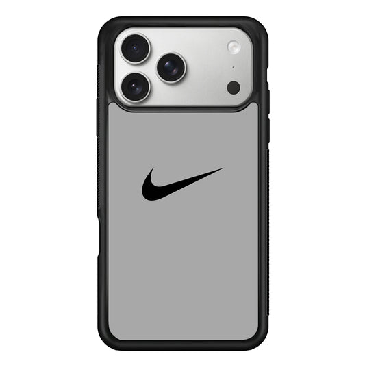 Nike Gray Full iPhone 17 Pro Case | Slim Protective Case for iPhone 17 Pro