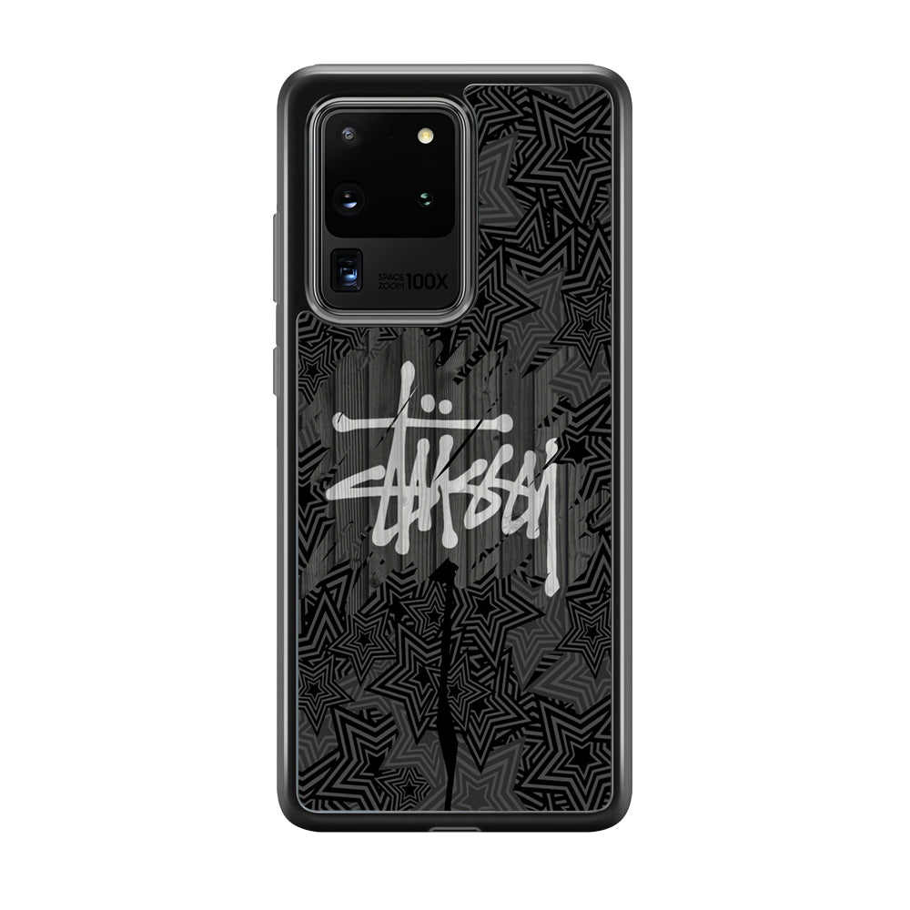 Stussy Star from The Night Samsung Galaxy S20 Ultra Case | Slim Rubber Case for Samsung Galaxy S20 Ultra