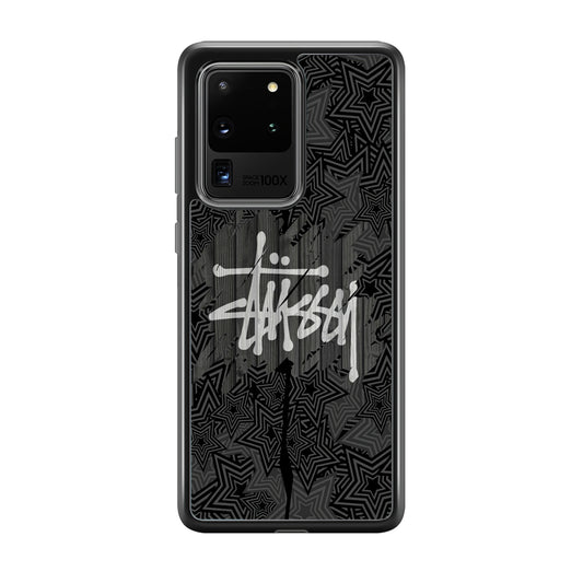 Stussy Star from The Night Samsung Galaxy S20 Ultra Case | Slim Rubber Case for Samsung Galaxy S20 Ultra