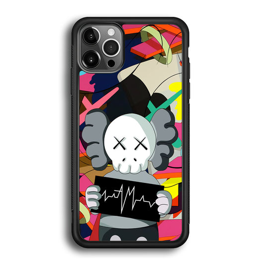 Kaws Signature to The World iPhone 12 Pro Max Case | Slim Rubber Case for iPhone 12 Pro Max