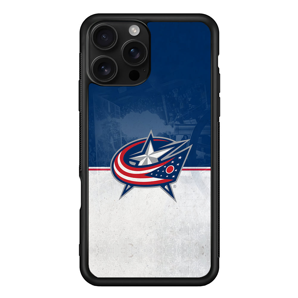 Columbus Blue Jackets Logo iPhone 16 Pro Case | Durable Protective Case for iPhone 16 Pro