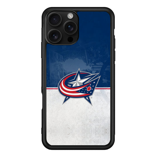 Columbus Blue Jackets Logo iPhone 16 Pro Case | Durable Protective Case for iPhone 16 Pro