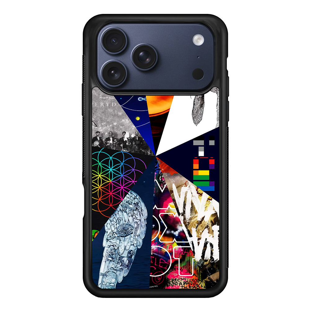 Coldplay Album Cover Art iPhone 17 Pro Max Case | Slim Protective Cover for iPhone 17 Pro Max