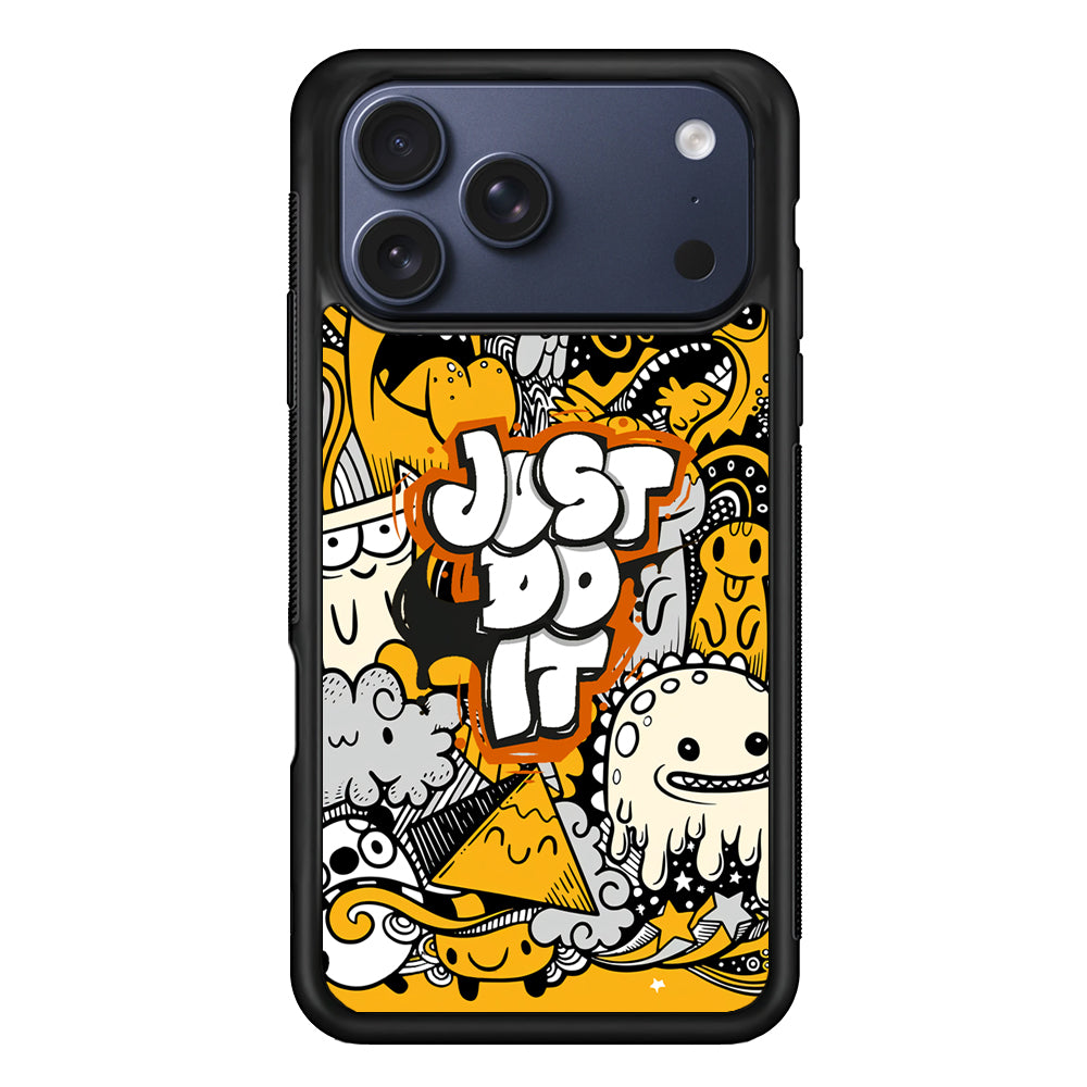 Nike Make Smile with Doodle iPhone 17 Pro Max Case | Durable Rubber Case for iPhone 17 Pro Max