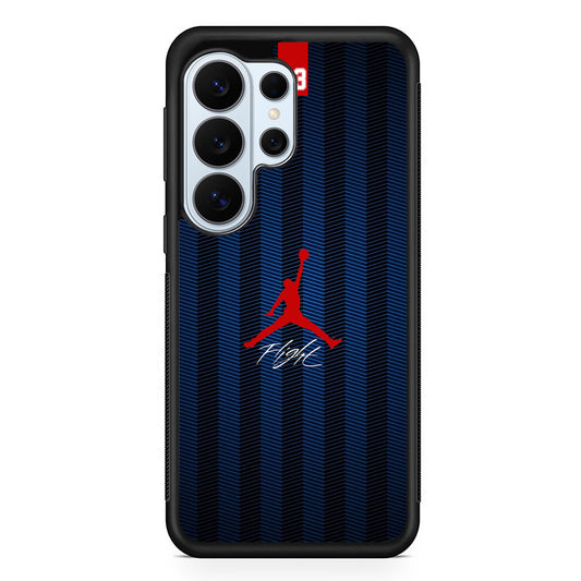 Air Jordan Deep Blue Art Line Samsung Galaxy S26 Ultra Case | Protective Phone Cover
