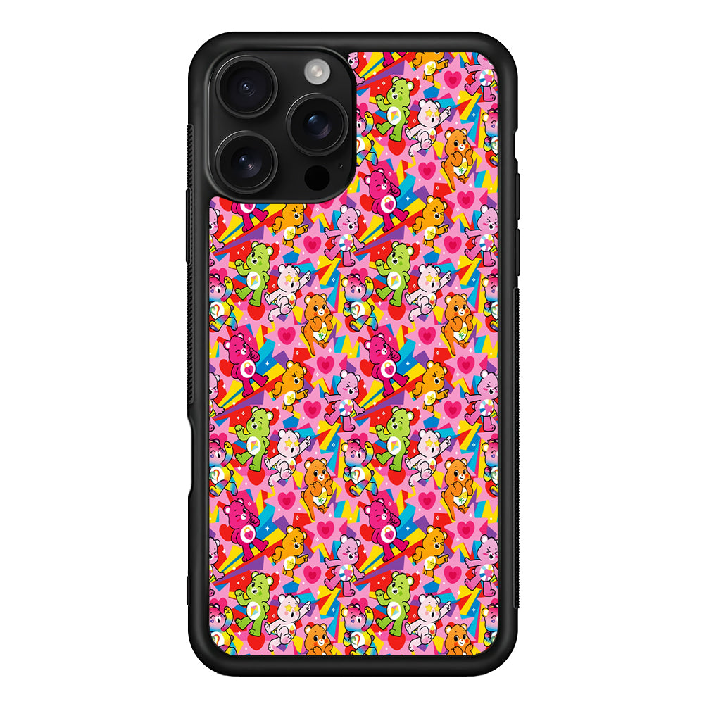 Care Bears Fullcolor Rainbow iPhone 16 Pro Case | Durable Protective Case for iPhone 16 Pro