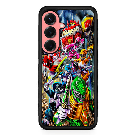 Power Rangers Squad Samsung Galaxy S25 Case | Protective Case for Samsung Galaxy S25
