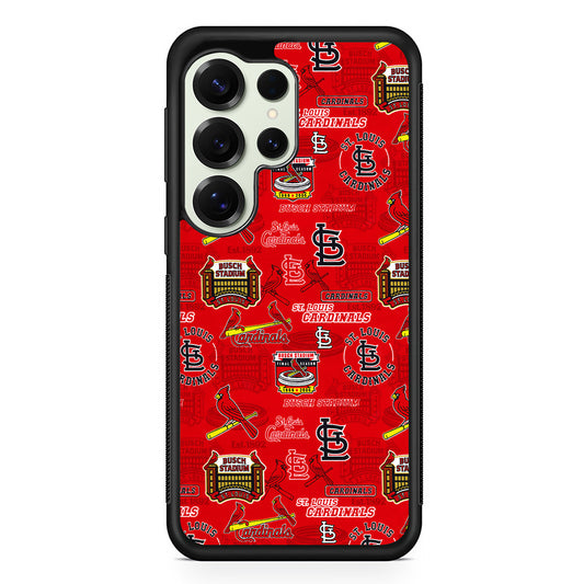 St. Louis Cardinals Retro Samsung Galaxy S25 Ultra Case | Durable Rubber Case for Samsung Galaxy S25 Ultra
