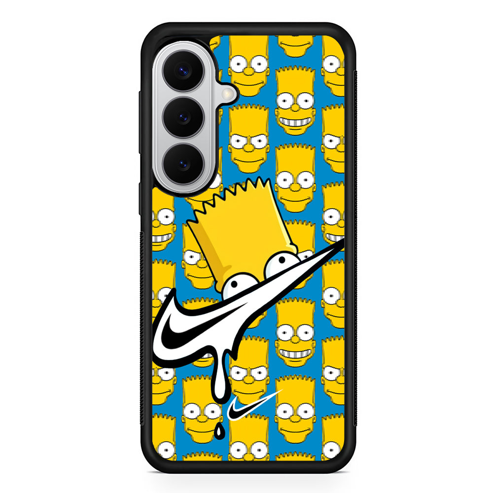 Nike Bart Vibes Face Samsung Galaxy S26 Case | Slim Samsung Galaxy S26 Rubber Case