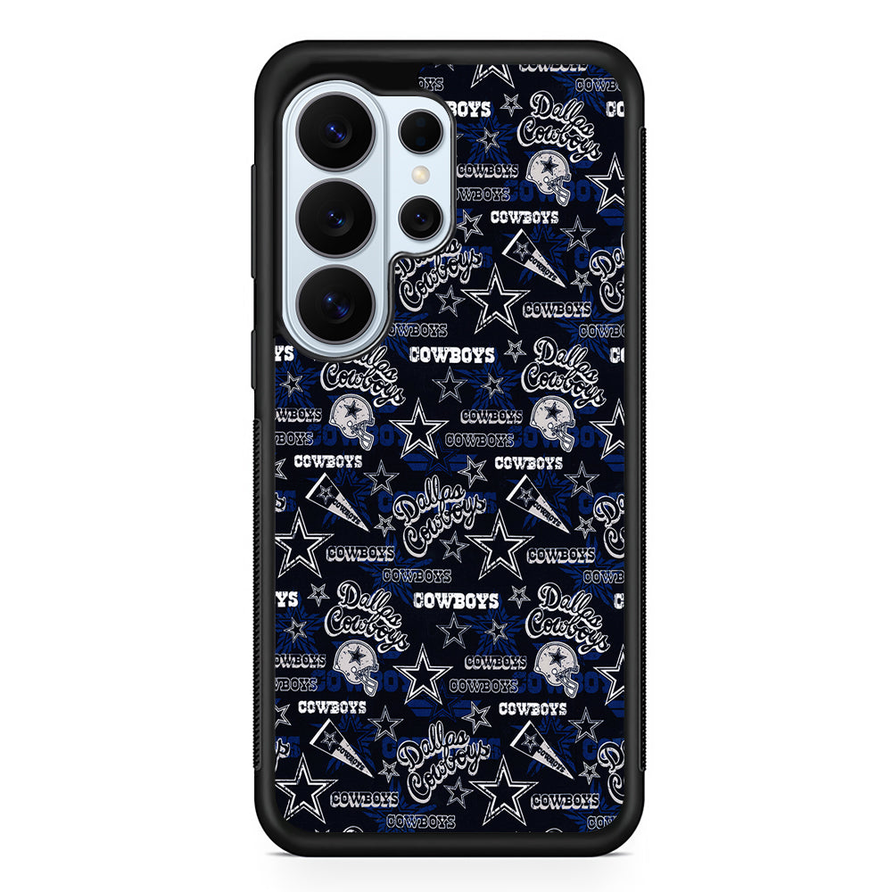 Dallas Cowboys Pattern Samsung Galaxy S26 Ultra Case | Protective Phone Cover
