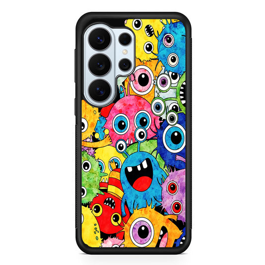 Cute Monster Doodle Samsung Galaxy S26 Ultra Case | Protective Phone Cover