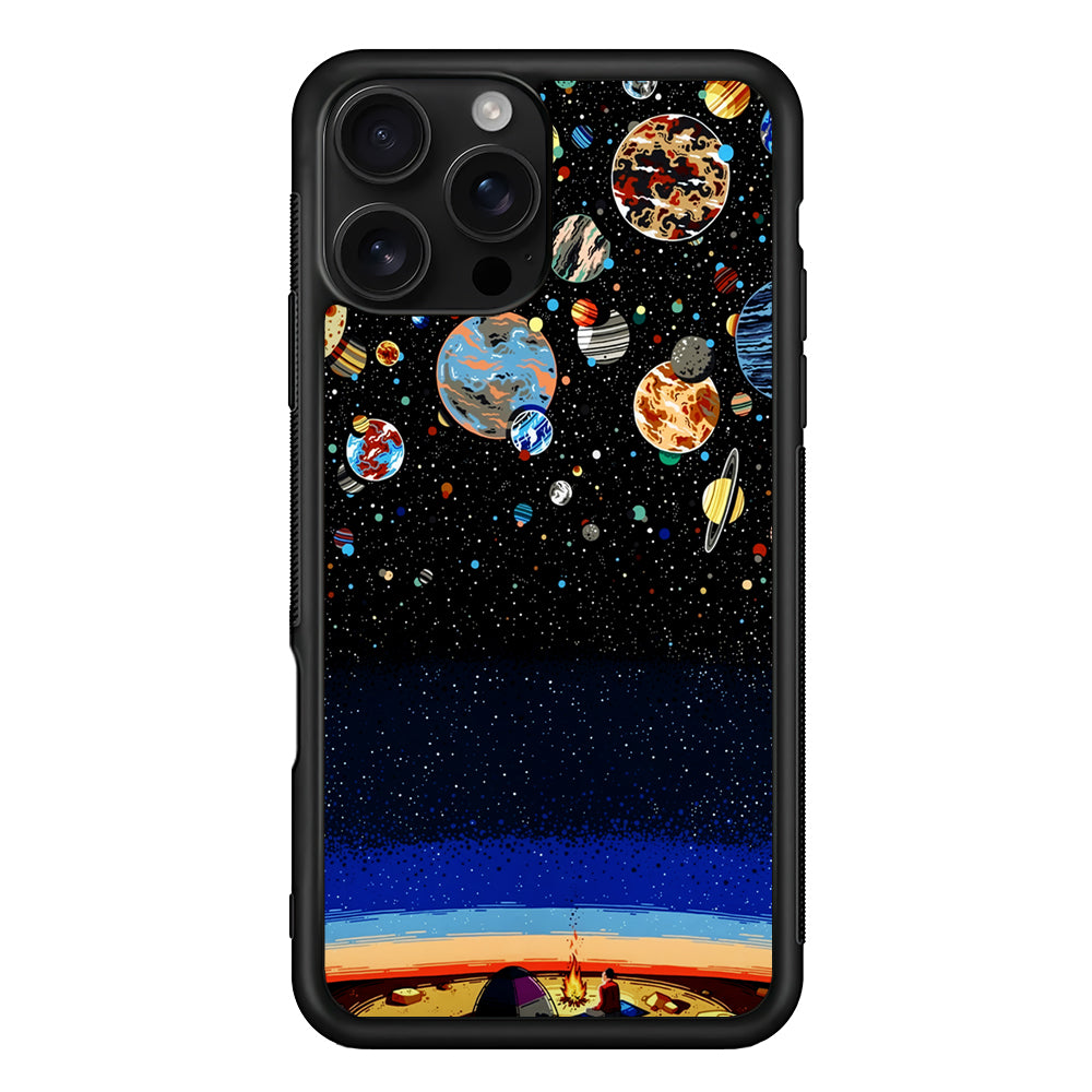 Star Night Camping iPhone 16 Pro Case | Durable Protective Case for iPhone 16 Pro