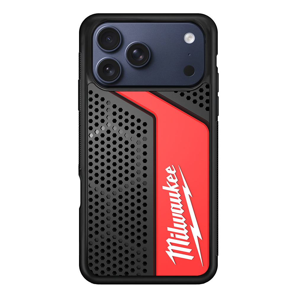Milwaukee Tool Speaker iPhone 17 Pro Max Case | Slim Rubber Case for iPhone 17 Pro Max