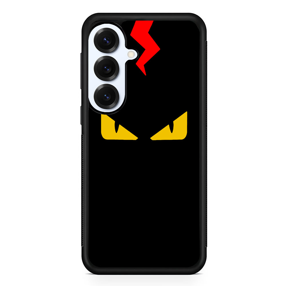 Fendi Monster Eyes Samsung Galaxy S25 Plus Case | Slim Rubber Case for Samsung Galaxy S25 Plus