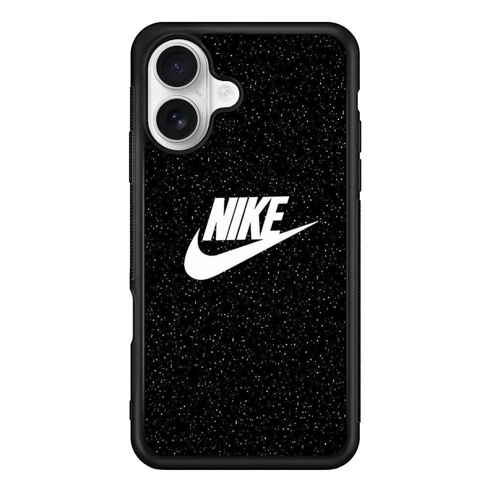 Nike Glitter Night iPhone 16 Plus Case – Slim Fit Protective Phone Case
