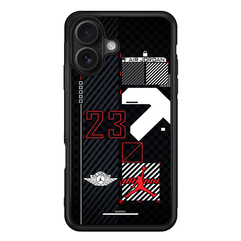 Air Jordan Robot Dome iPhone 16 Case - Oxvistore