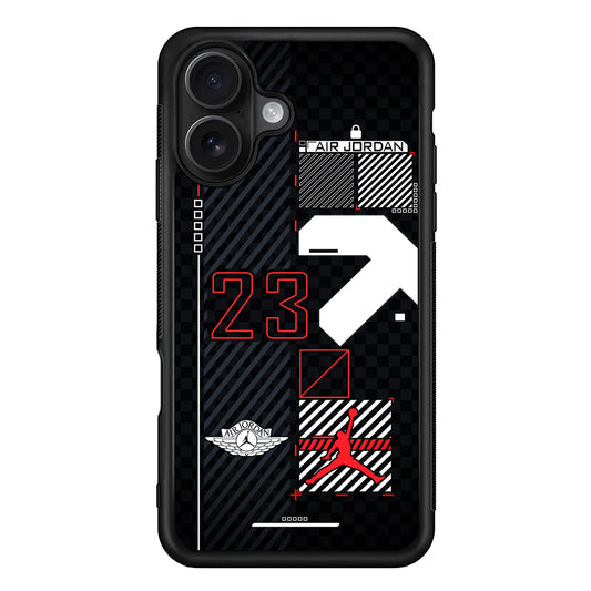 Air Jordan Robot Dome iPhone 16 Case - Oxvistore