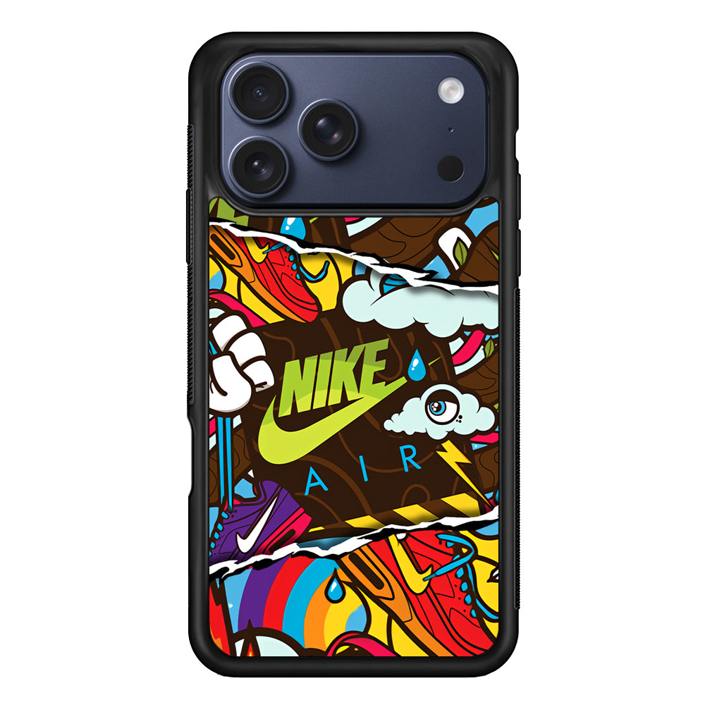Nike Colorful Imagination iPhone 17 Pro Max Case | Durable Rubber Case for iPhone 17 Pro Max