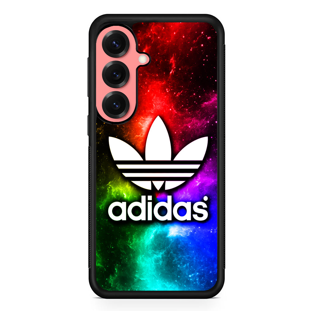 Adidas Logo Colours in Space Samsung Galaxy S25 Case | Slim Protective Cover for Samsung Galaxy S25