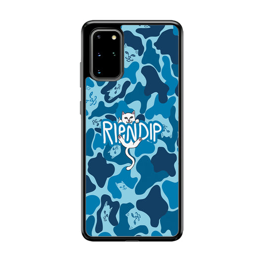 Rip N Dip Blue Camo Samsung Galaxy S20 Plus Case | Slim Rubber Case for Samsung Galaxy S20 Plus
