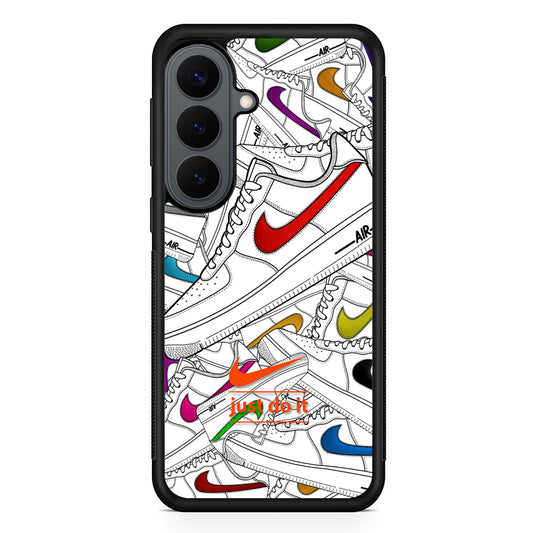 Nike Air White Shoes Pile Samsung Galaxy S26 Plus Case | Durable Samsung Galaxy S26 Plus Cover