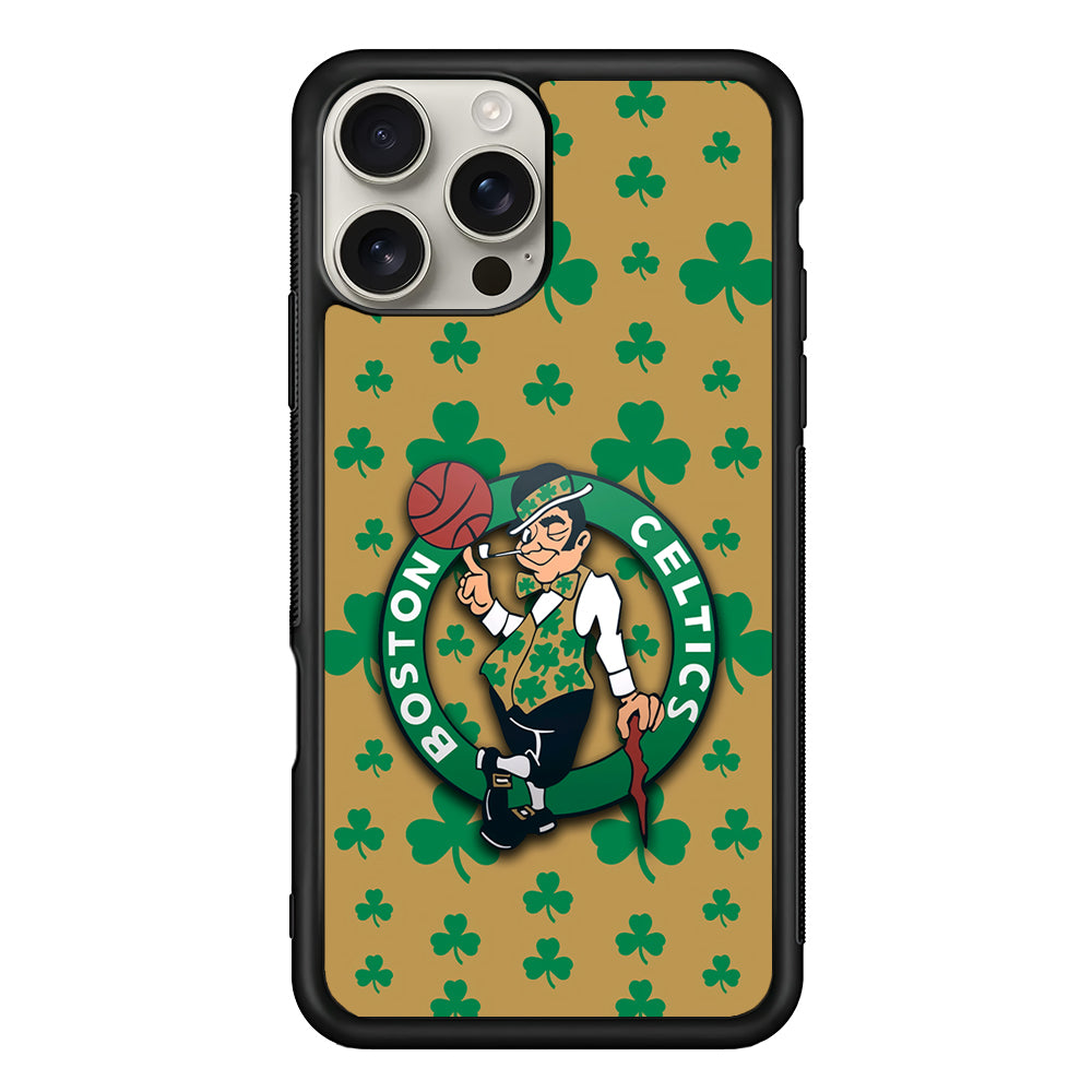 Boston Celtics Logo iPhone 16 Pro Max Case | Stylish Protective Case for iPhone 16 Pro Max