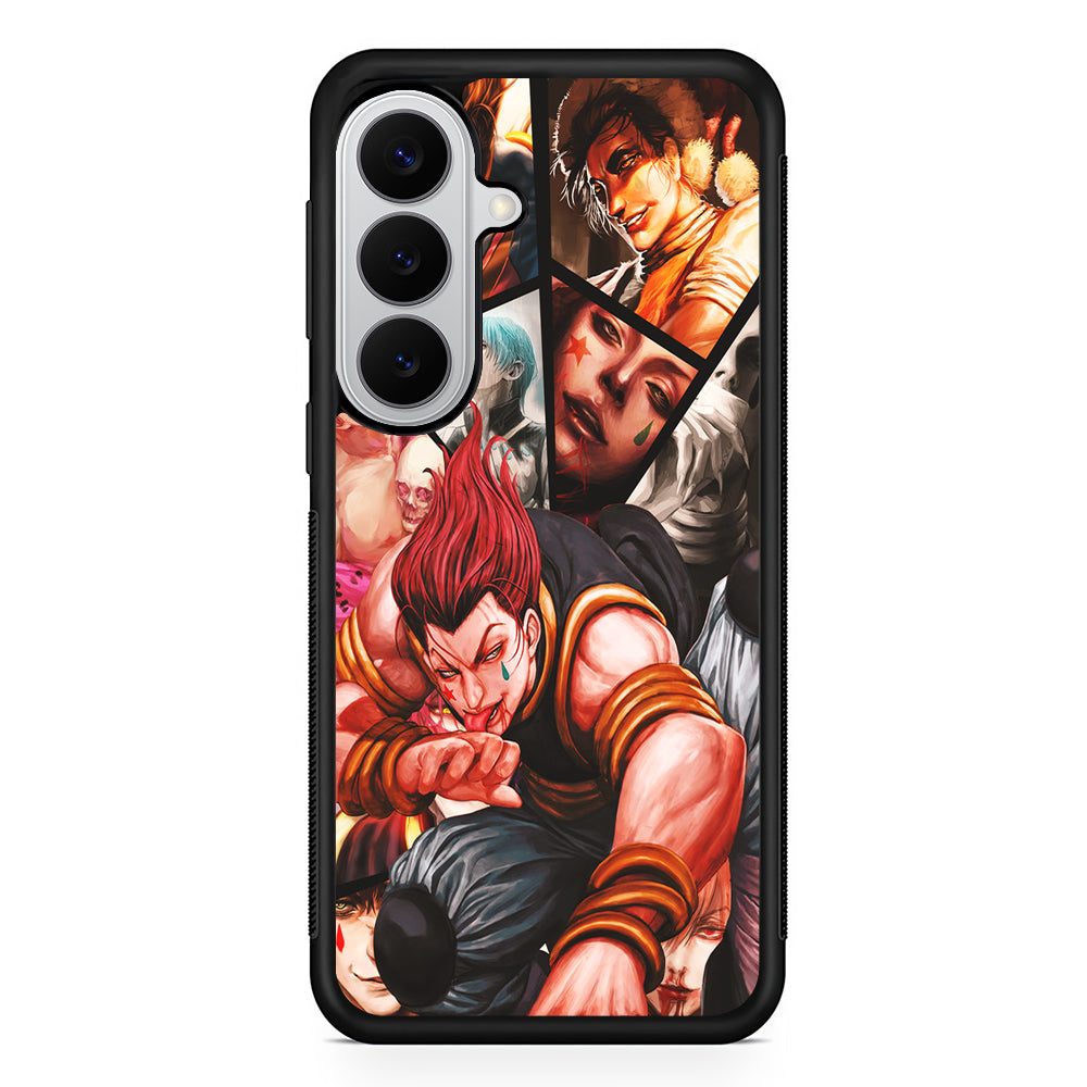 Hisoka Hunter x Hunter Psychopath Clown Samsung Galaxy S26 Case | Protective Rubber Cover