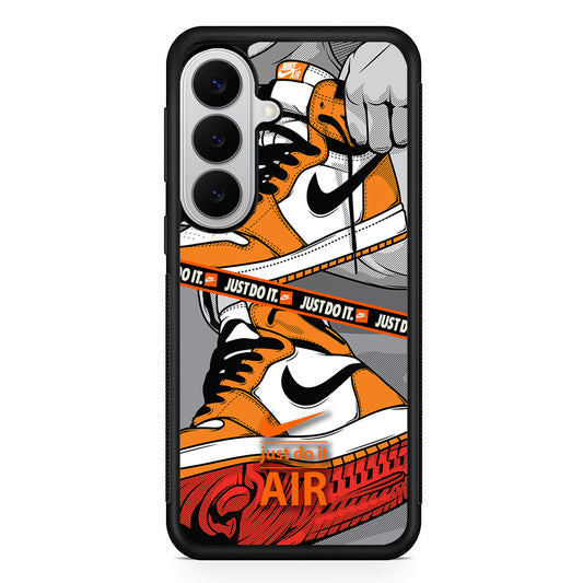 Nike Close Up The Sneaker Samsung Galaxy S26 Case | Slim Samsung Galaxy S26 Rubber Case