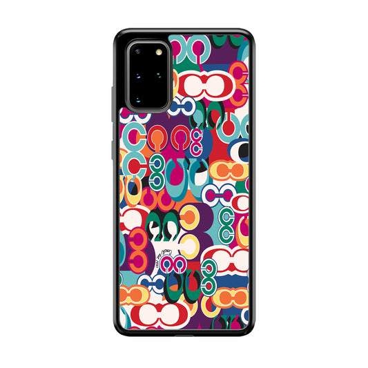 Coach Colorful Samsung Galaxy S20 Plus Case | Slim Rubber Case for Samsung Galaxy S20 Plus