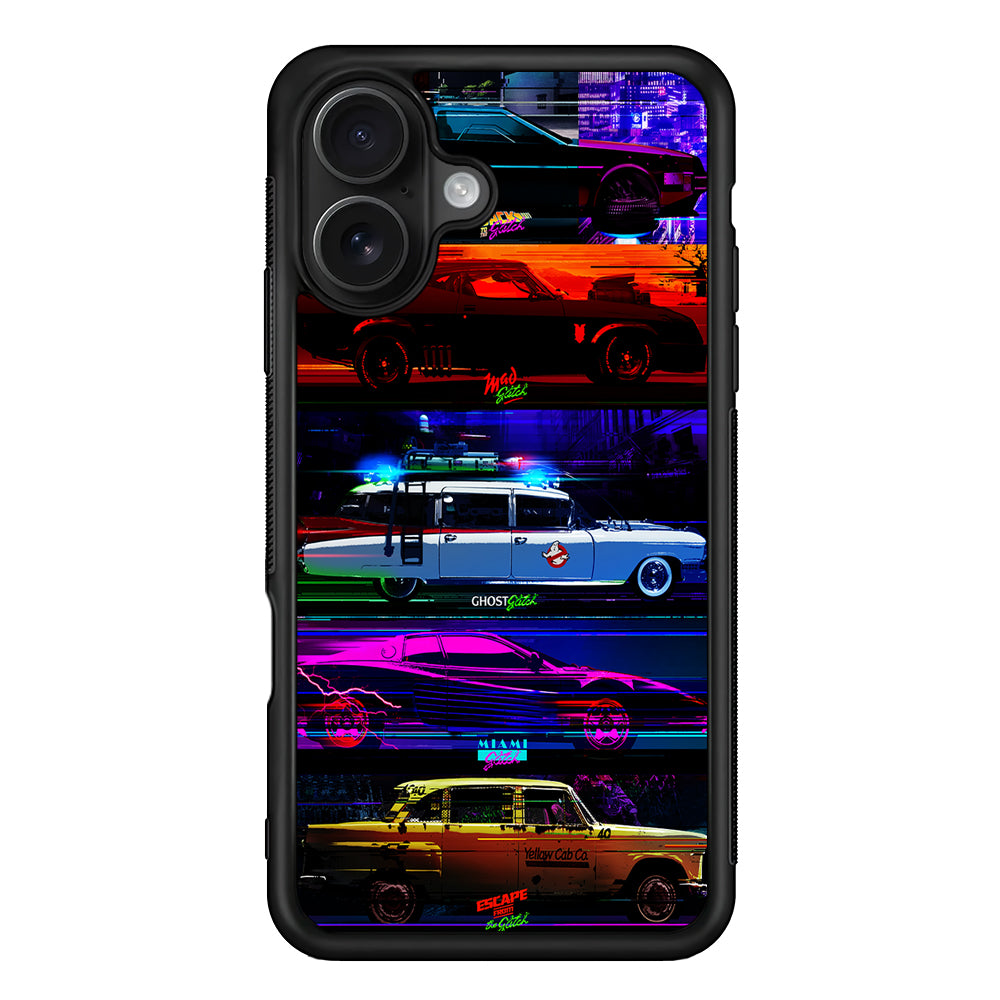 Muscle Car Vintage Retrowave iPhone 16 Case - Oxvistore