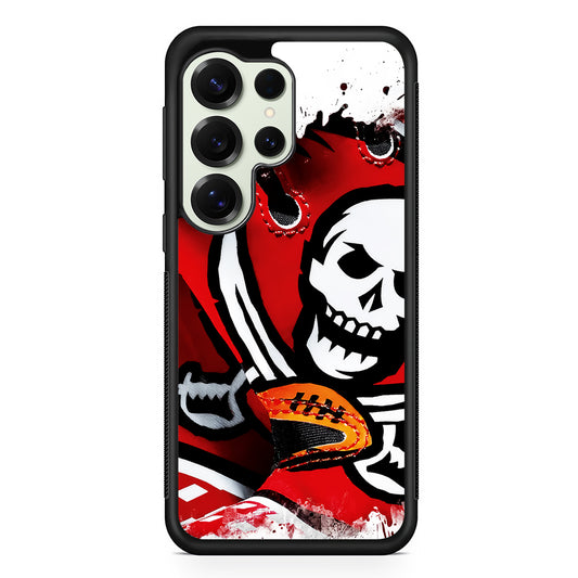 Tampa Bay Buccaneers Gloves Samsung Galaxy S25 Ultra Case | Durable Rubber Case for Samsung Galaxy S25 Ultra